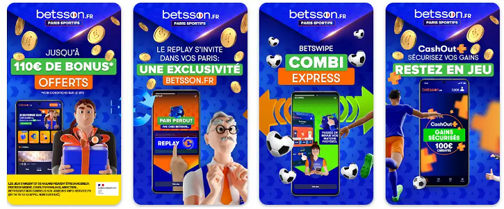 Application mobile Betsson