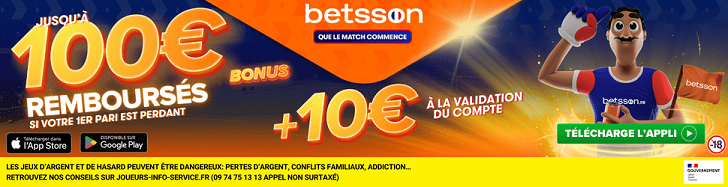 Inscrivez-vous sur Betsson.fr