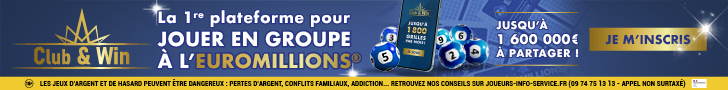 Jouez à l'EuroMillions en collectif avec Club & Win