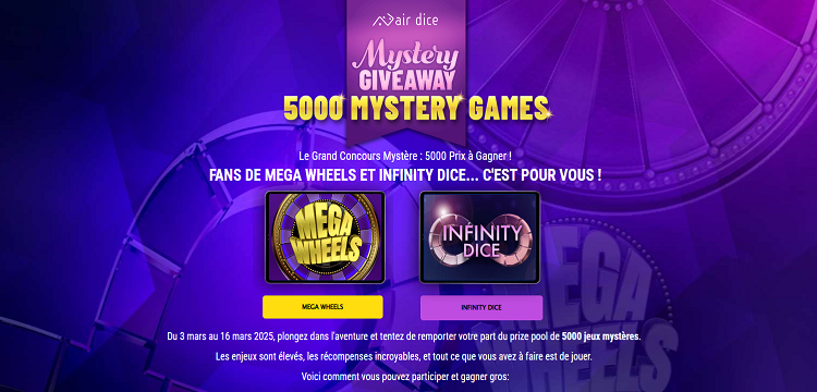 Grand concours mystère Magic Betting avec 5.000 prix à gagner